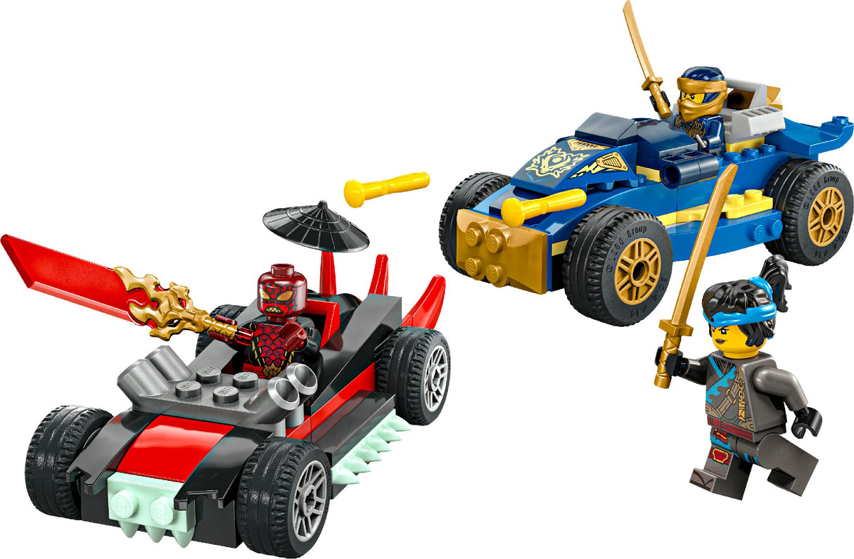LEGO Ninjago Rogue vs. Drix Race Car Duel 71840 Age: 4+