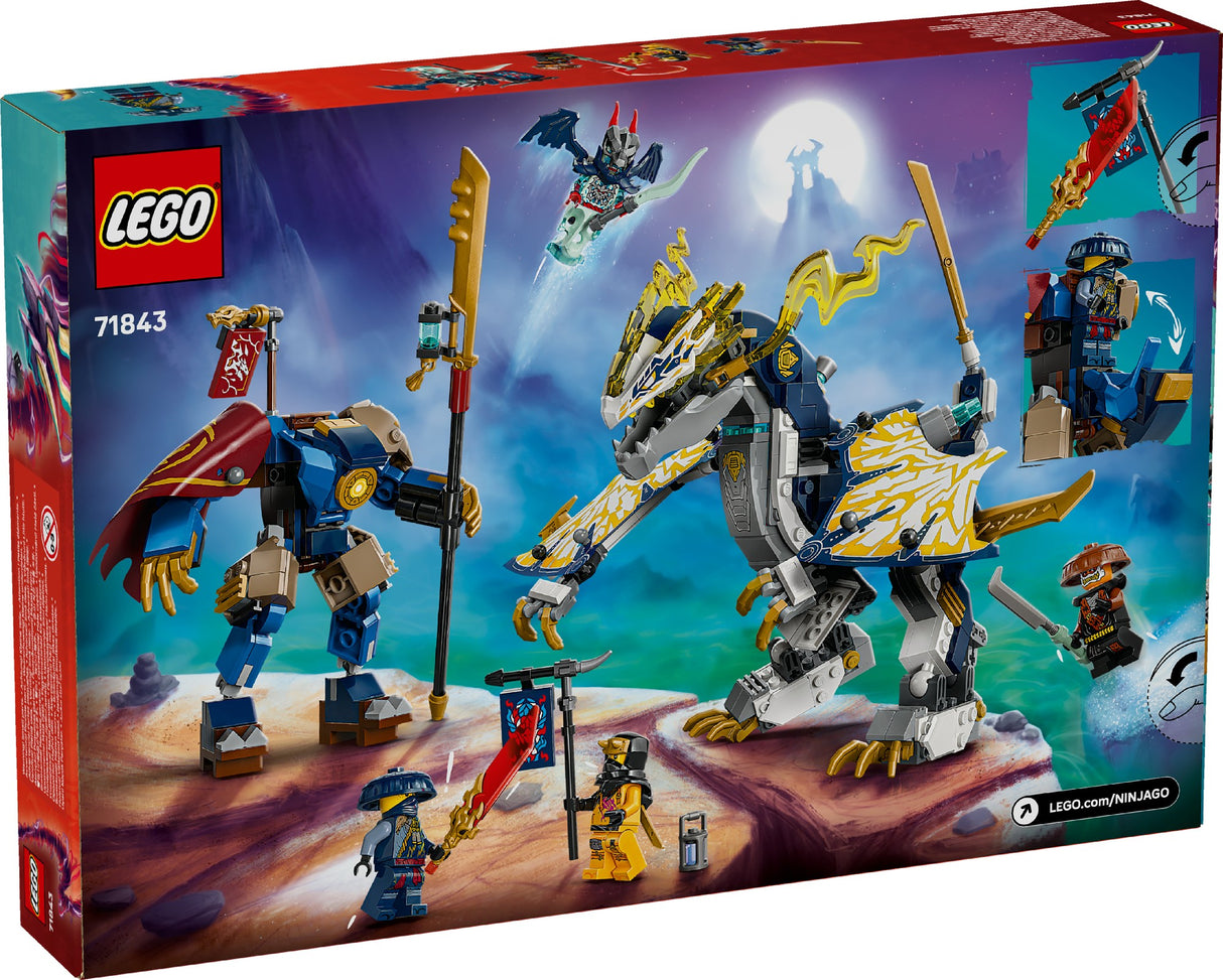 LEGO Ninjago Rogue’s Mech Dragon Rider 71843 Age: 8+