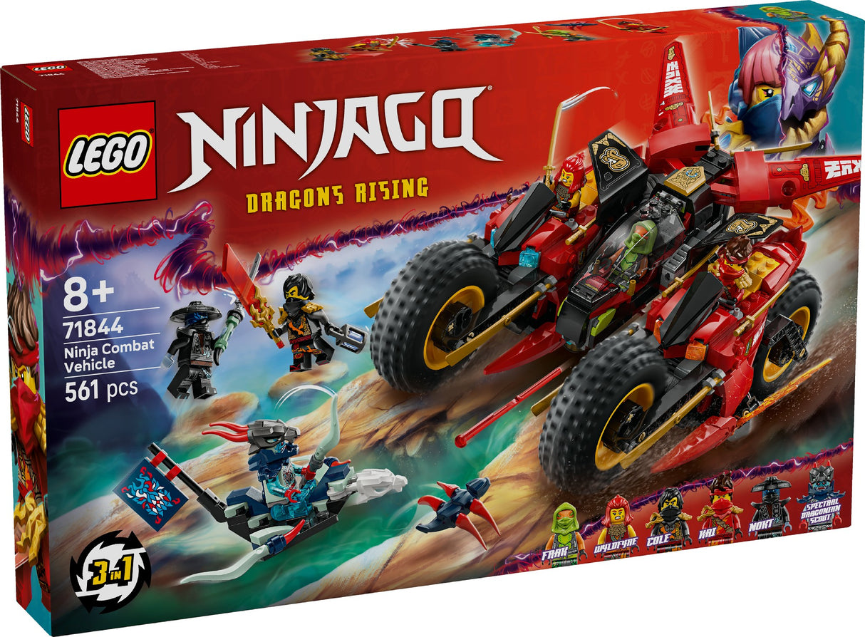 LEGO Ninjago Ninja Combat Vehicle 71844 Age: 8+
