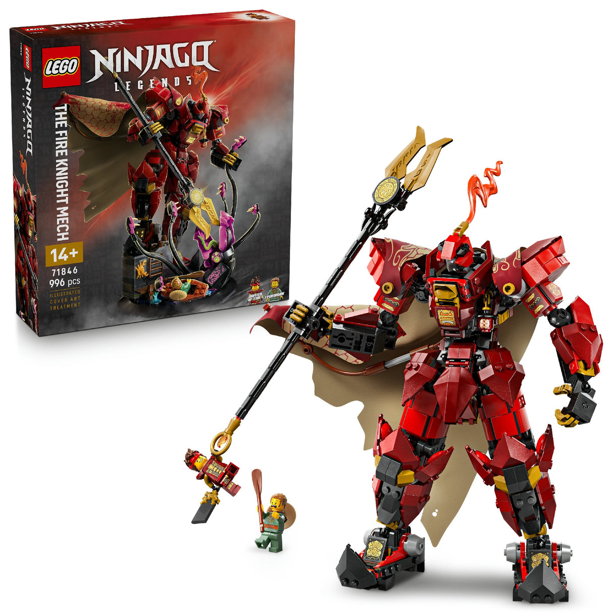 LEGO Ninjago The Fire Knight Mech 71846 Age: 14+