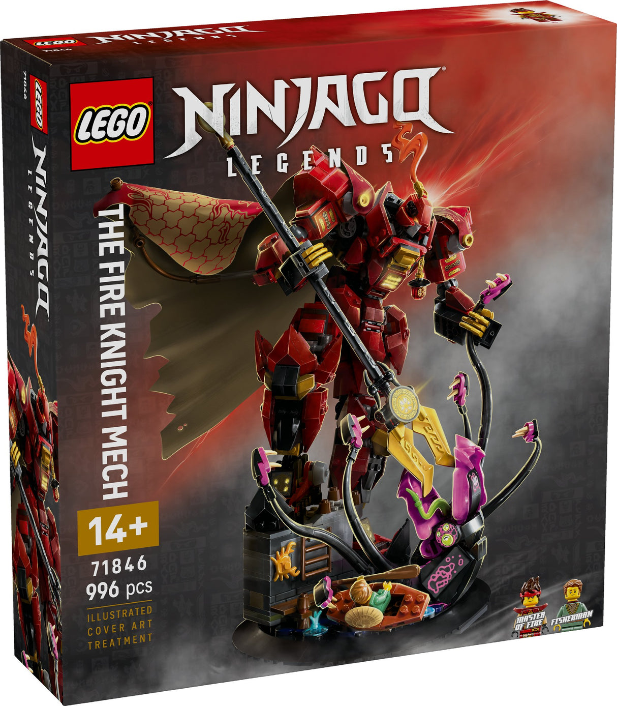 LEGO Ninjago The Fire Knight Mech 71846 Age: 14+