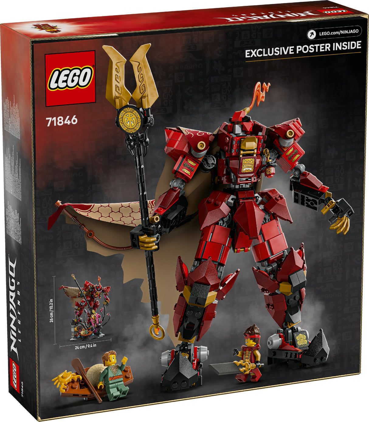 LEGO Ninjago The Fire Knight Mech 71846 Age: 14+