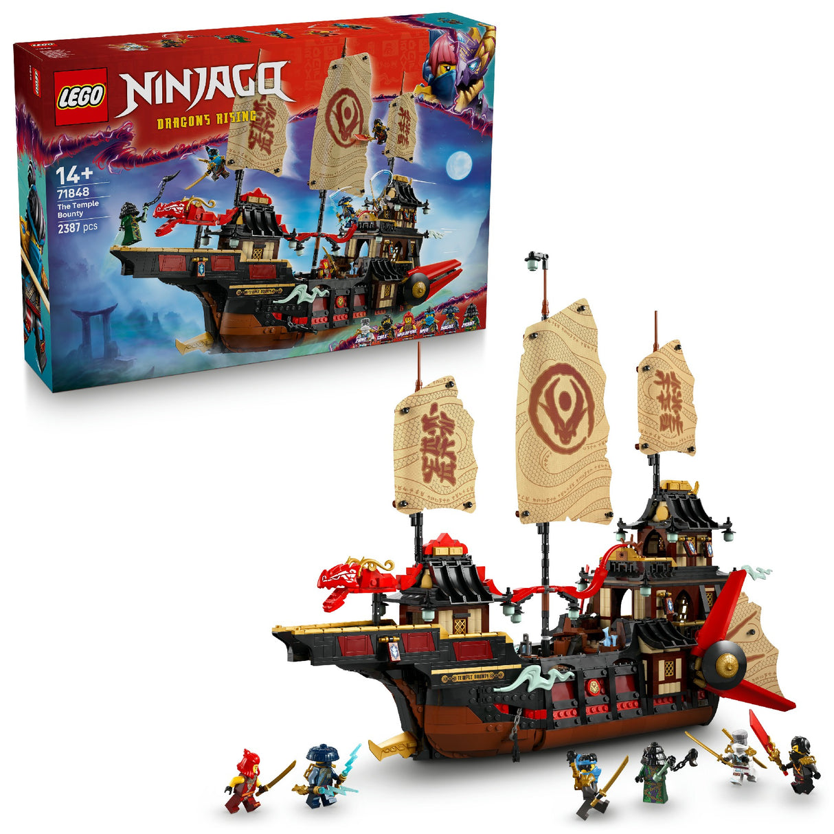 LEGO Ninjago The Temple Bounty 71848 Age: 14+