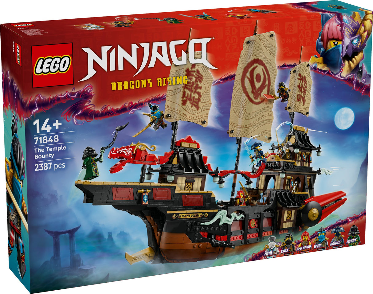 LEGO Ninjago The Temple Bounty 71848 Age: 14+
