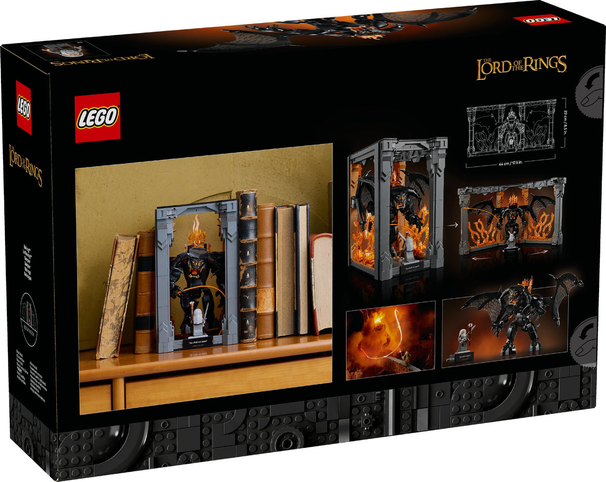 LEGO Icons The Lord of the Rings: Balrog Book Nook 10367 Age: 18+