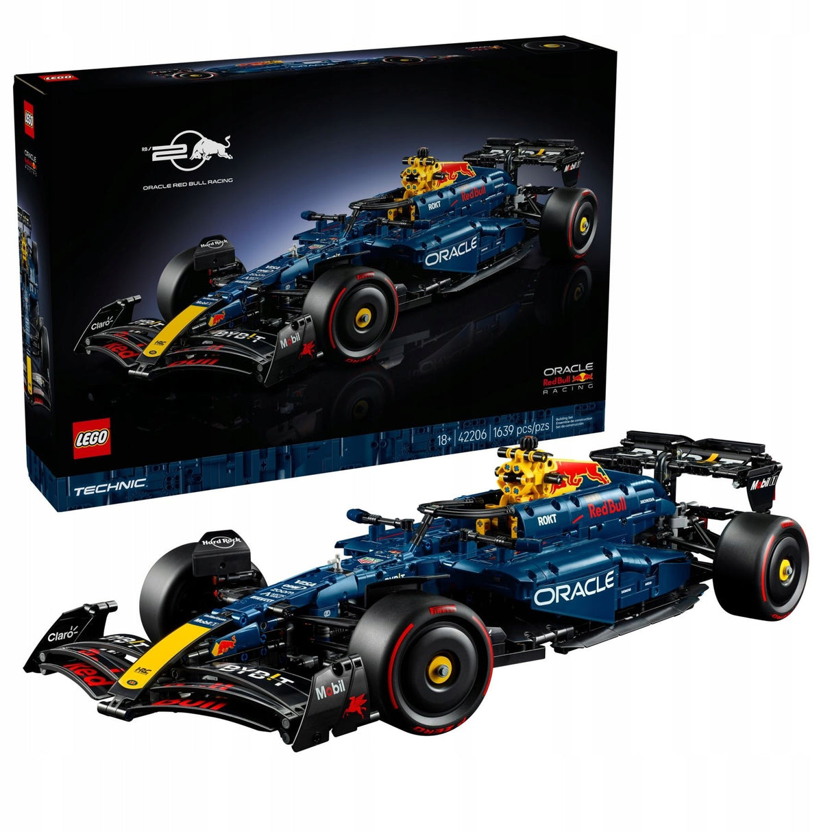 Lego Technic Oracle Red Bull Racing Rb20 F1 Car 42206 Age: 18+