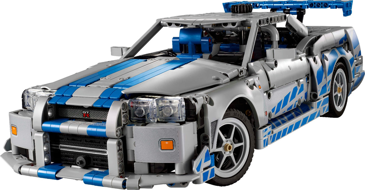 LEGO Technic 2 Fast 2 Furious Nissan Skyline GT-R (R34) 42210 Age: 18+