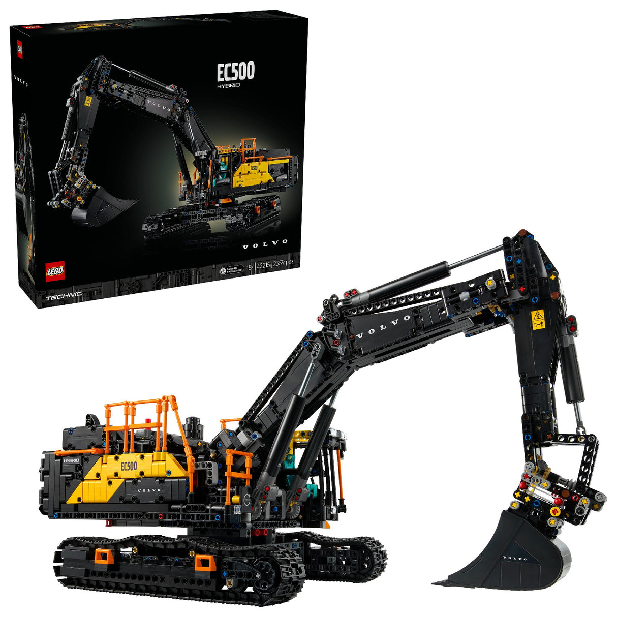LEGO Technic Volvo EC500 Hybrid Excavator 42215 Age: 18+