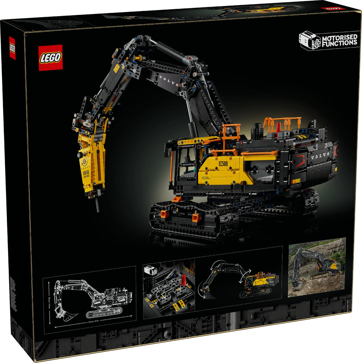 LEGO Technic Volvo EC500 Hybrid Excavator 42215 Age: 18+