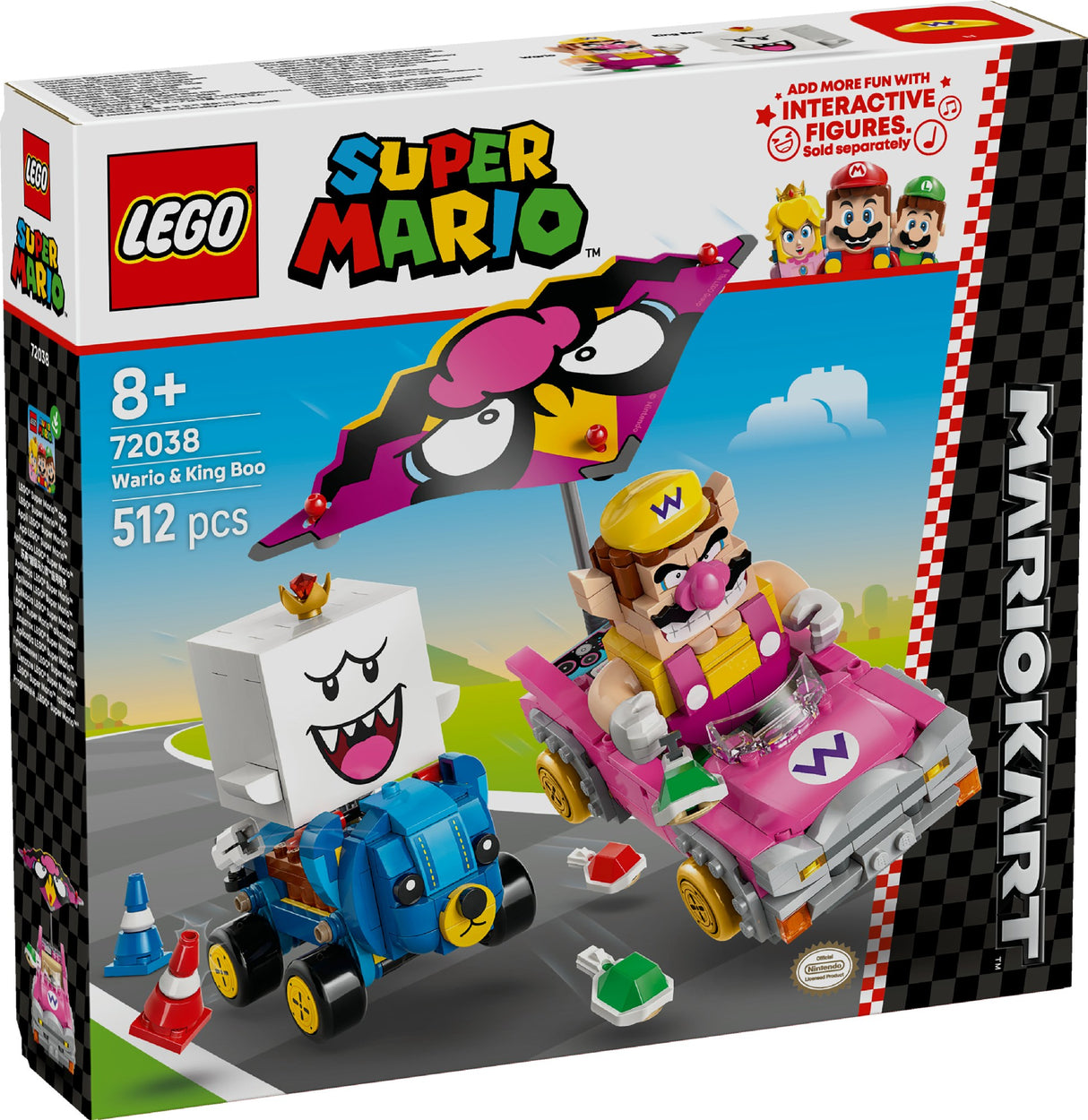 LEGO Super Mario Wario & King Boo 72038 Age: 8+