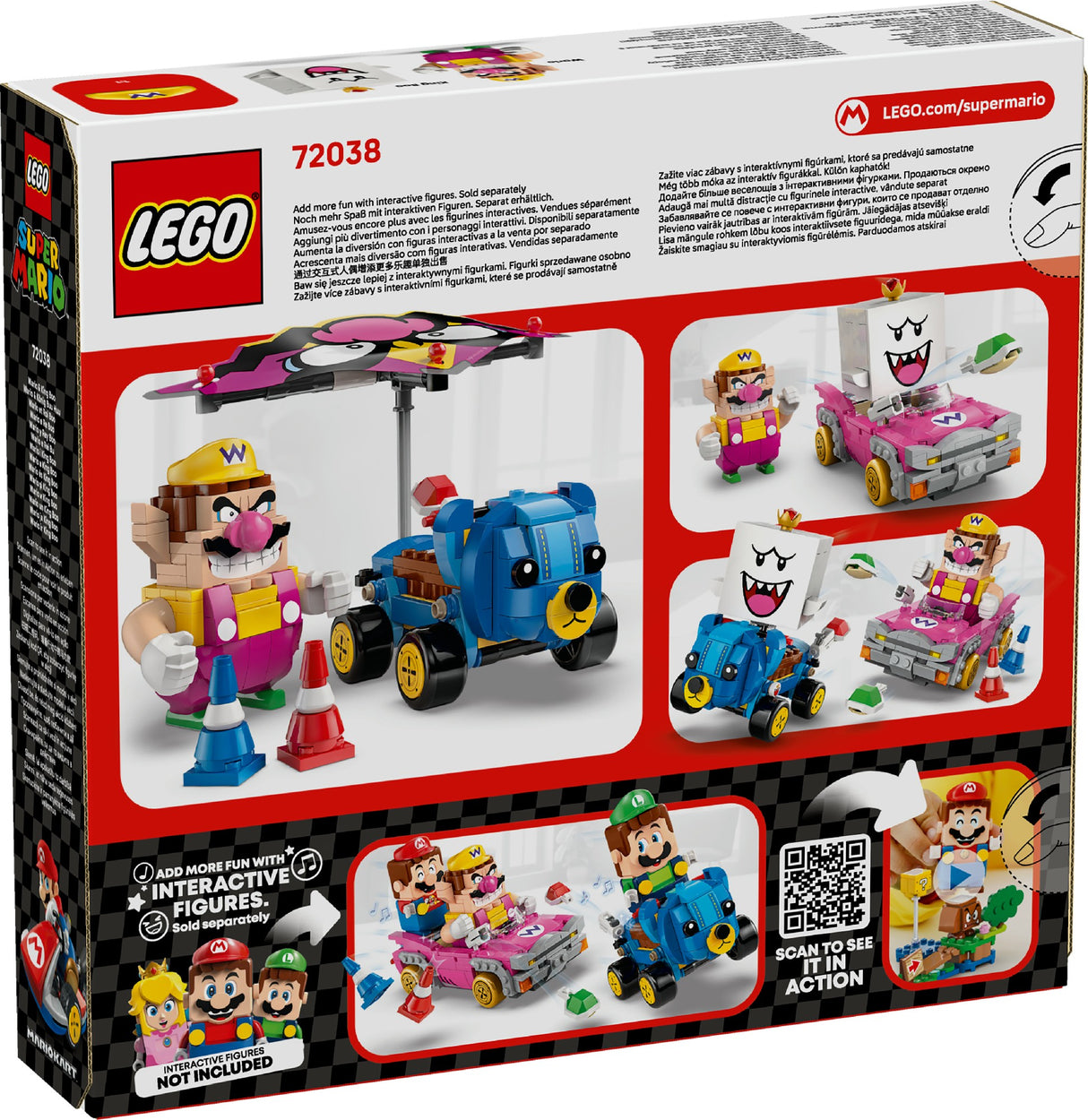 LEGO Super Mario Wario & King Boo 72038 Age: 8+