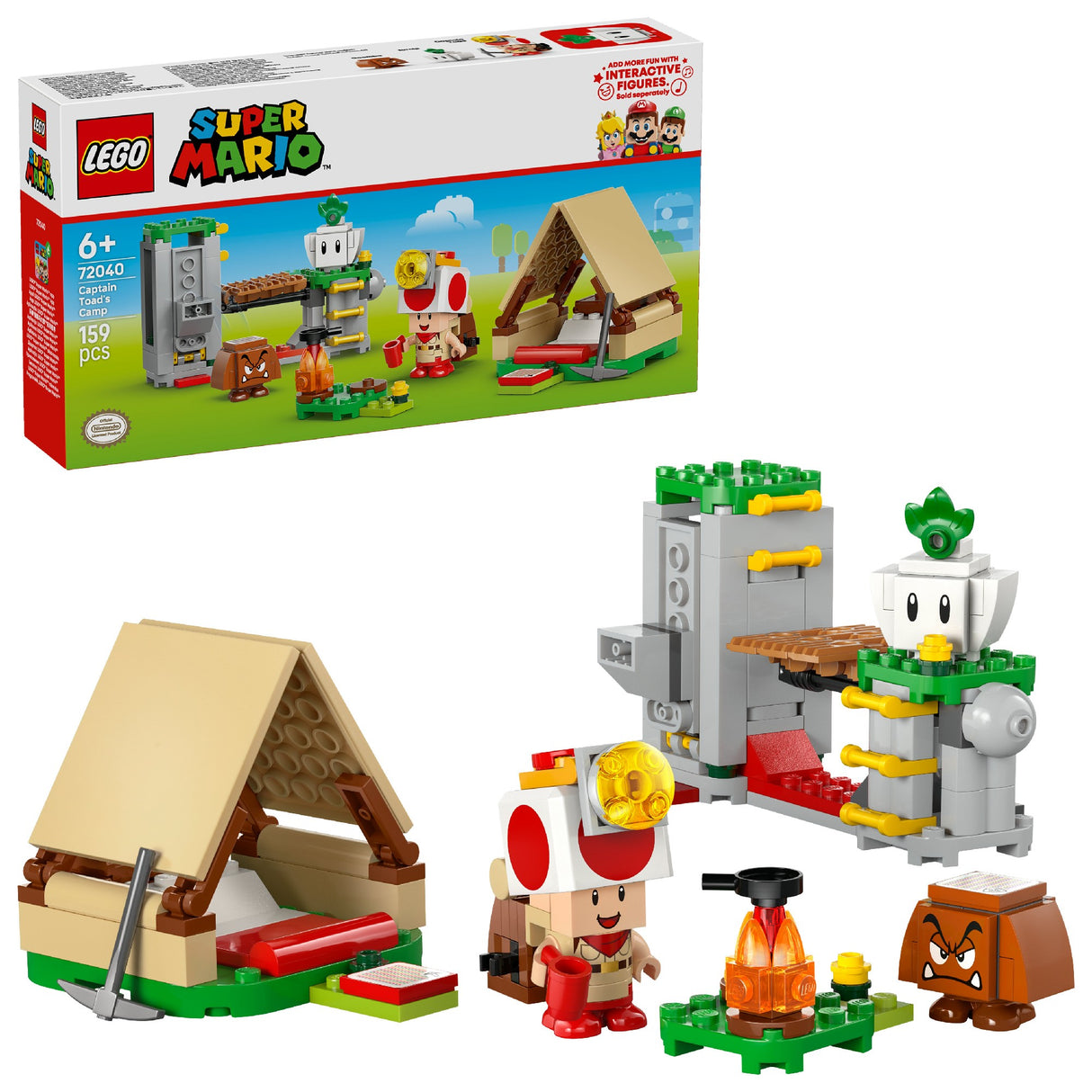 LEGO Super Mario Captain Toad's Camp 72040 Age: 6+
