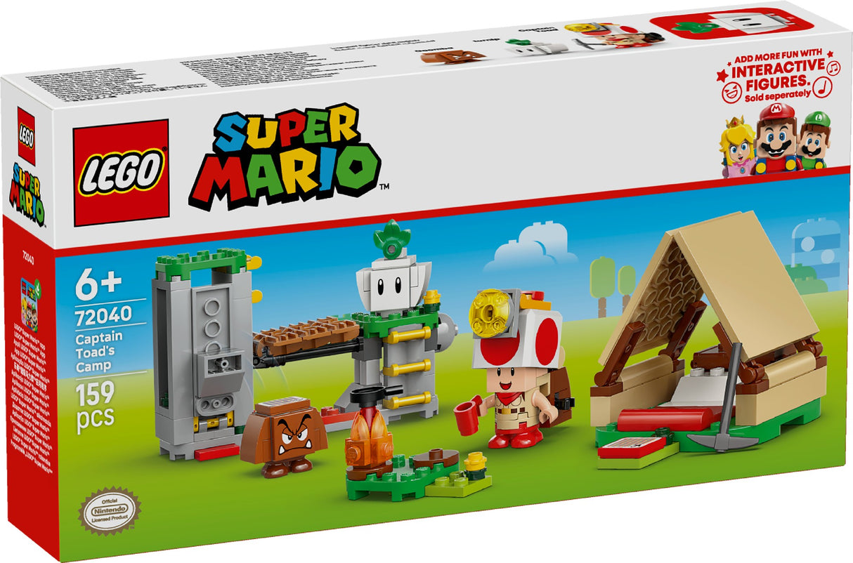 LEGO Super Mario Captain Toad's Camp 72040 Age: 6+