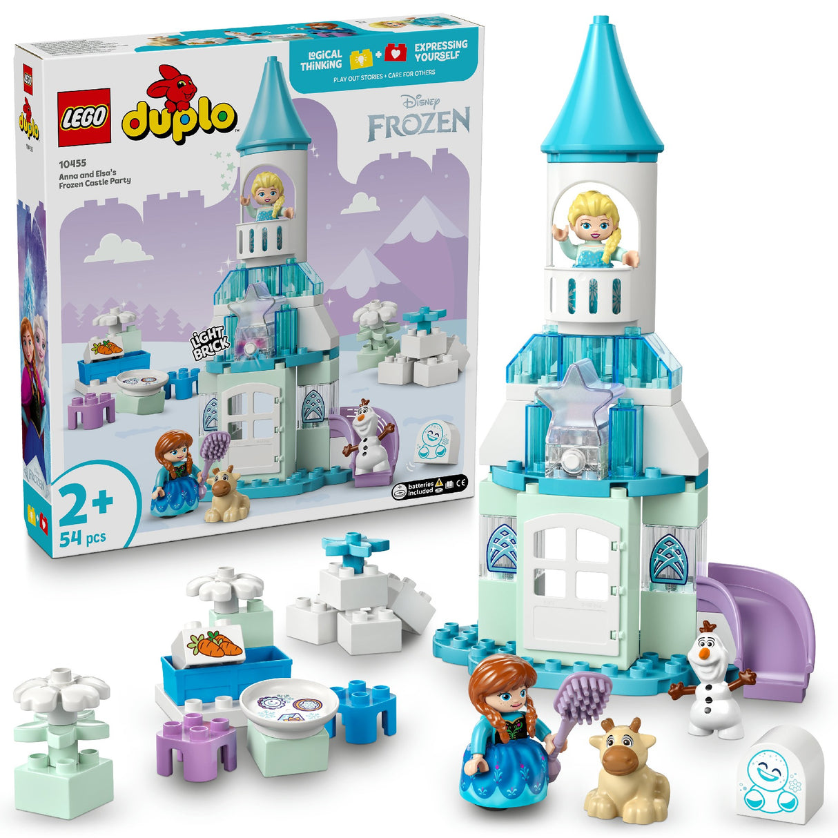 LEGO DUPLO Anna and Elsa's Frozen Castle Party 10455 Age: 2+