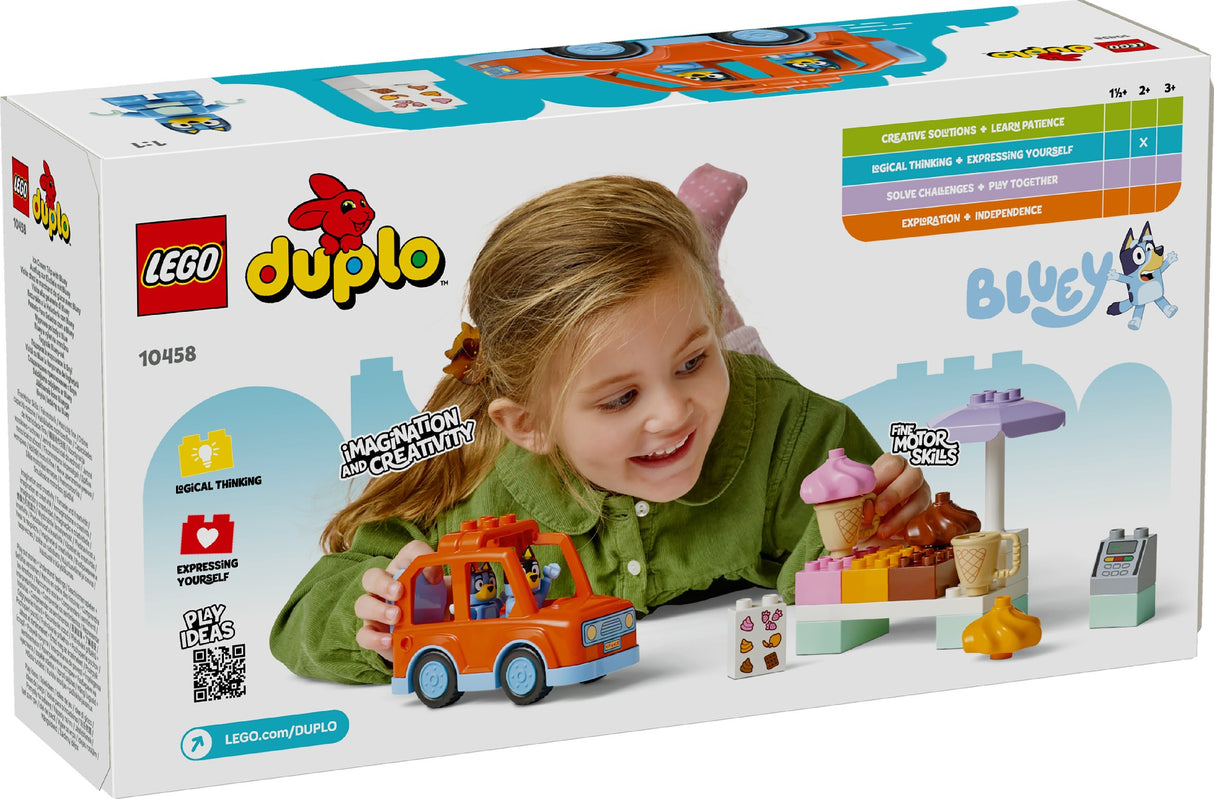 LEGO DUPLO Ice Cream Trip with Bluey 10458 Age: 2+