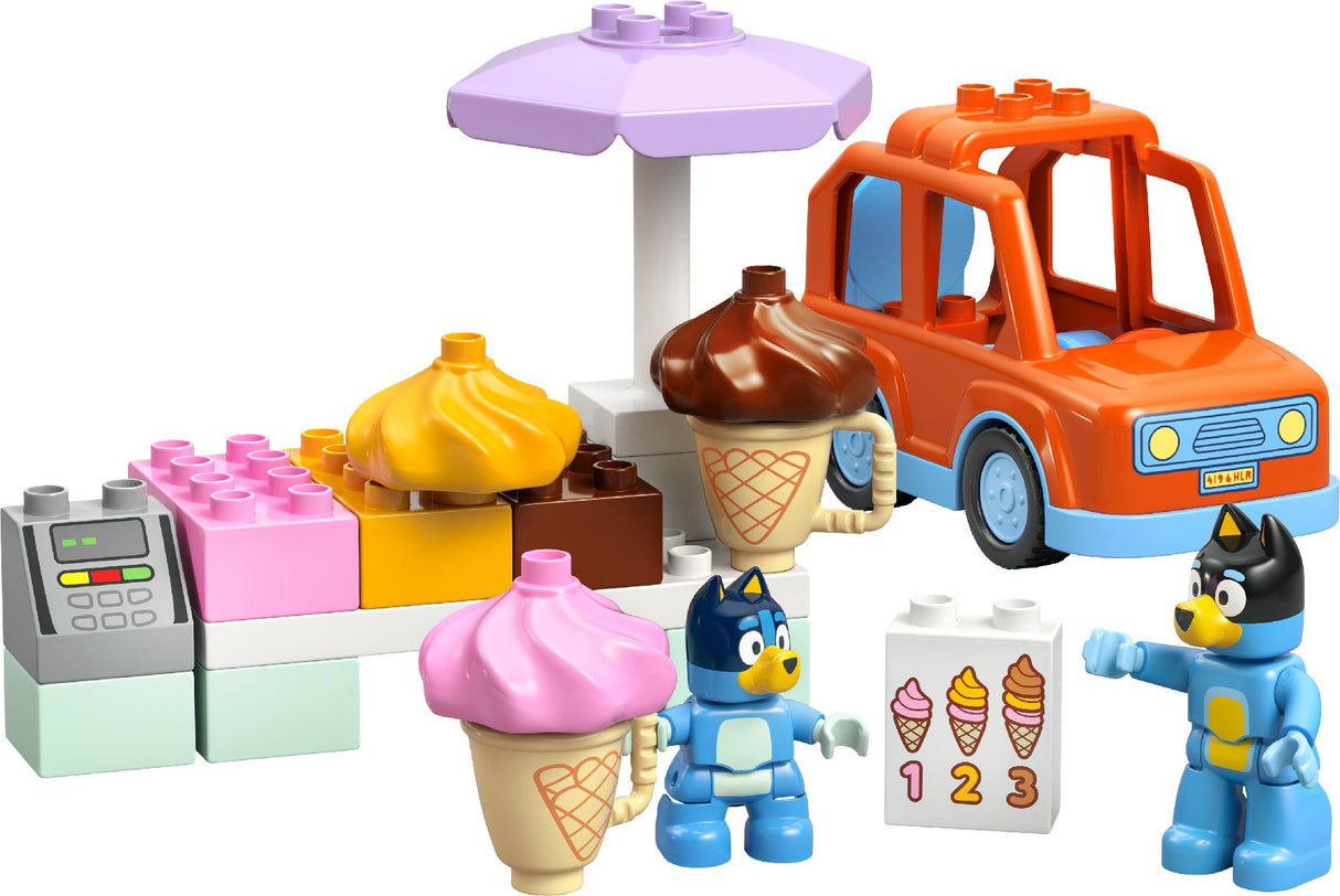 LEGO DUPLO Ice Cream Trip with Bluey 10458 Age: 2+