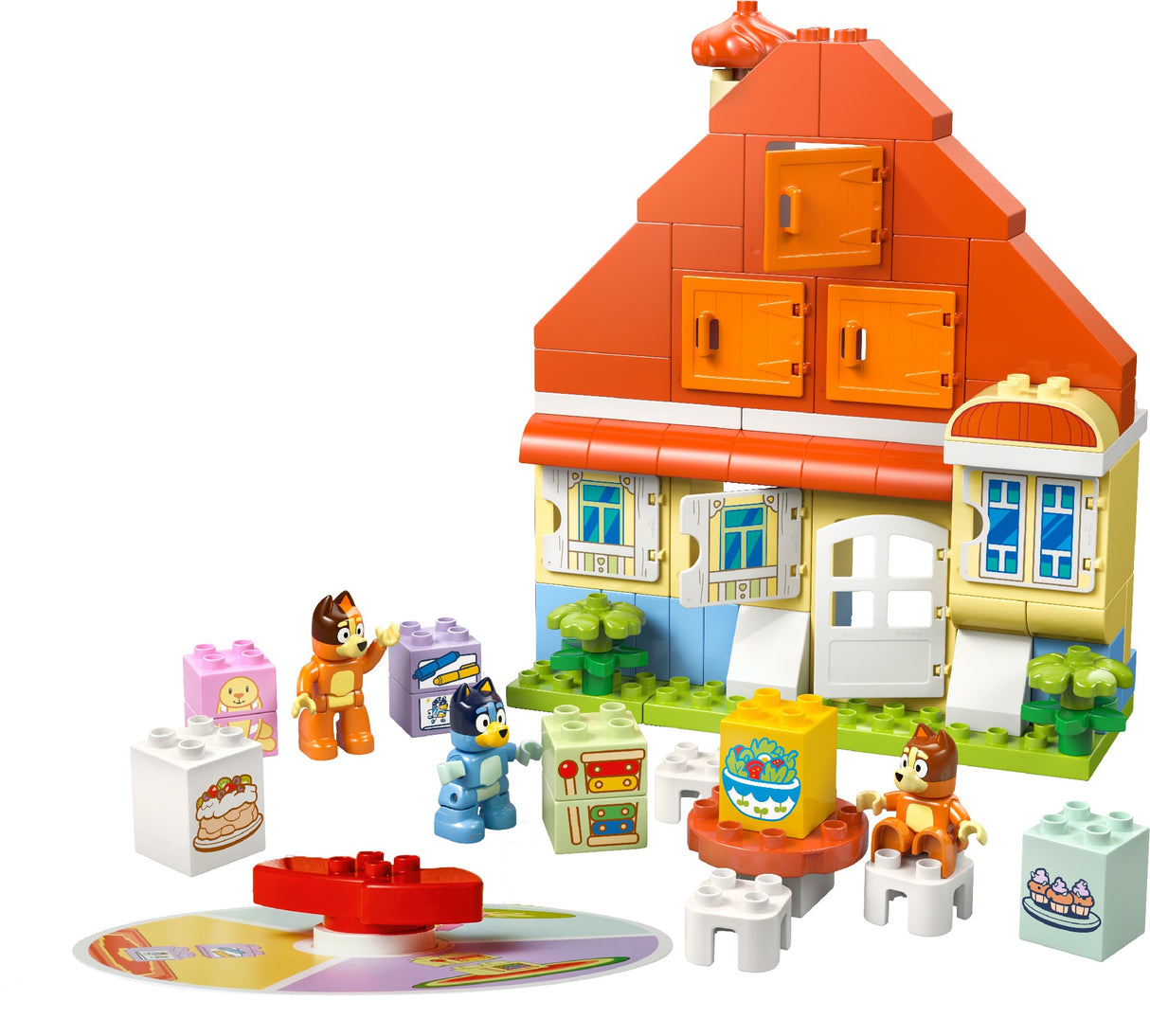 LEGO DUPLO Bluey's Family House with Memory Game 10459 Age: 3+