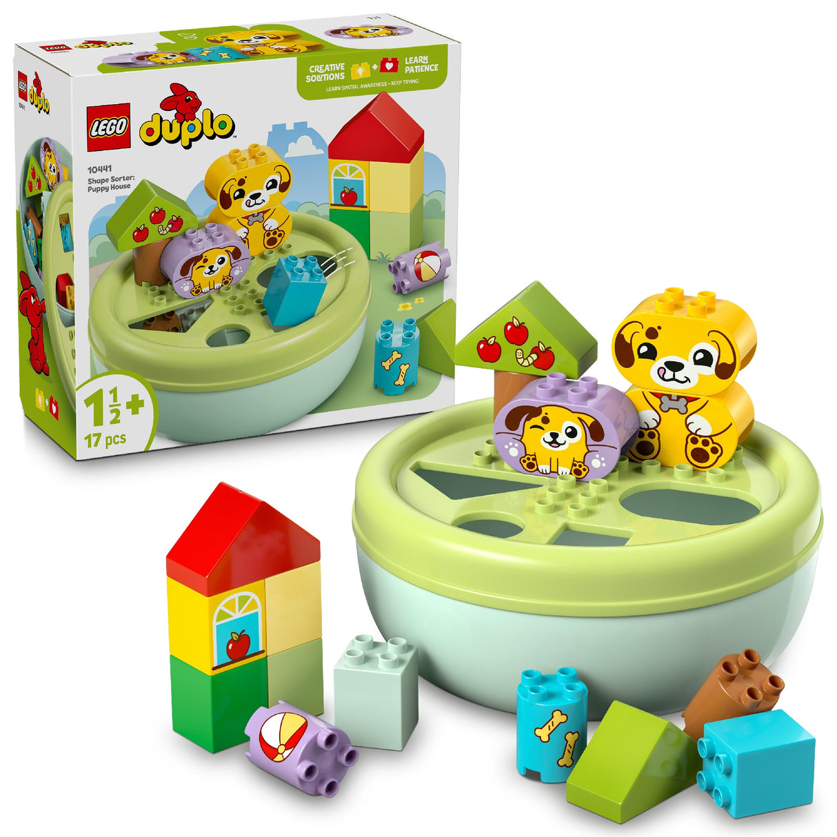 LEGO DUPLO Shape Sorter: Puppy House 10441 Age: 1½+