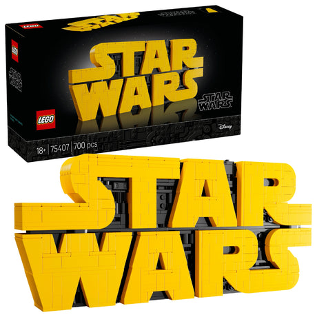 Lego Star Wars Brick-Built Star Wars Logo 75407 Age: 18+