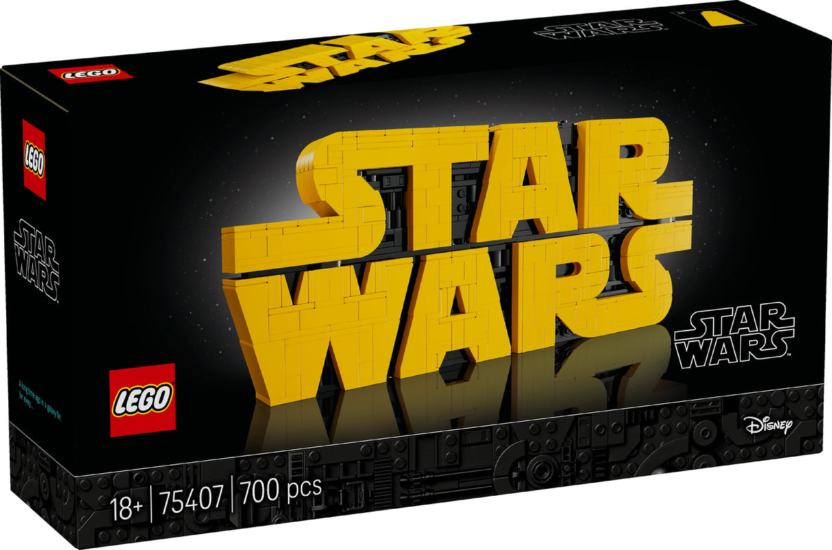 Lego Star Wars Brick-Built Star Wars Logo 75407 Age: 18+