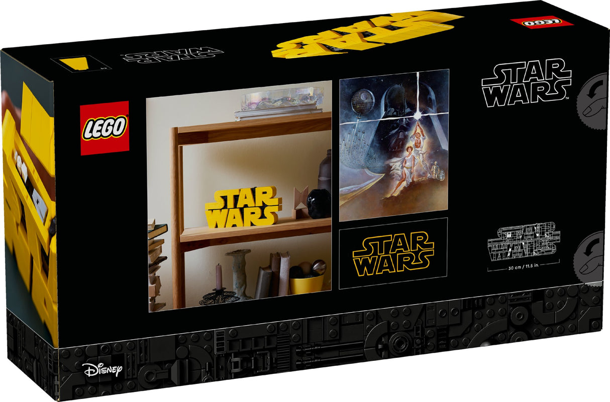 Lego Star Wars Brick-Built Star Wars Logo 75407 Age: 18+