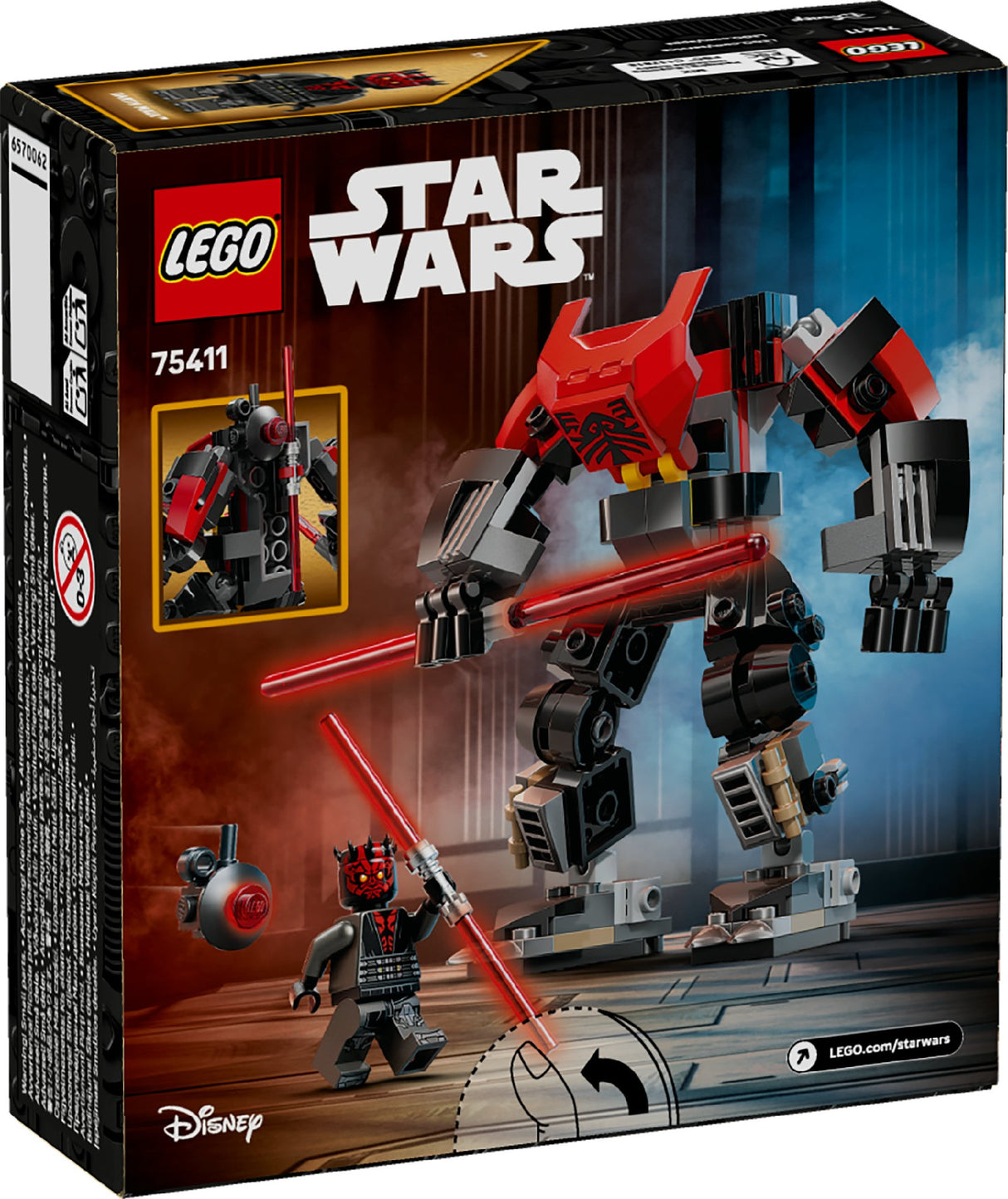 LEGO Star Wars Darth Maul Mech 75411 Age: 6+
