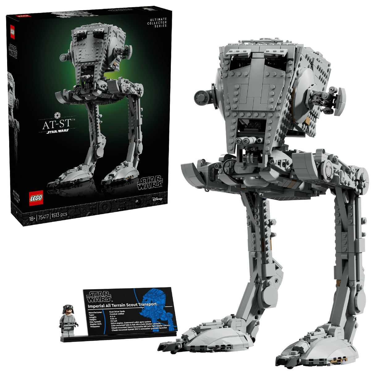 LEGO Star Wars AT-ST Walker 75417 Age: 18+