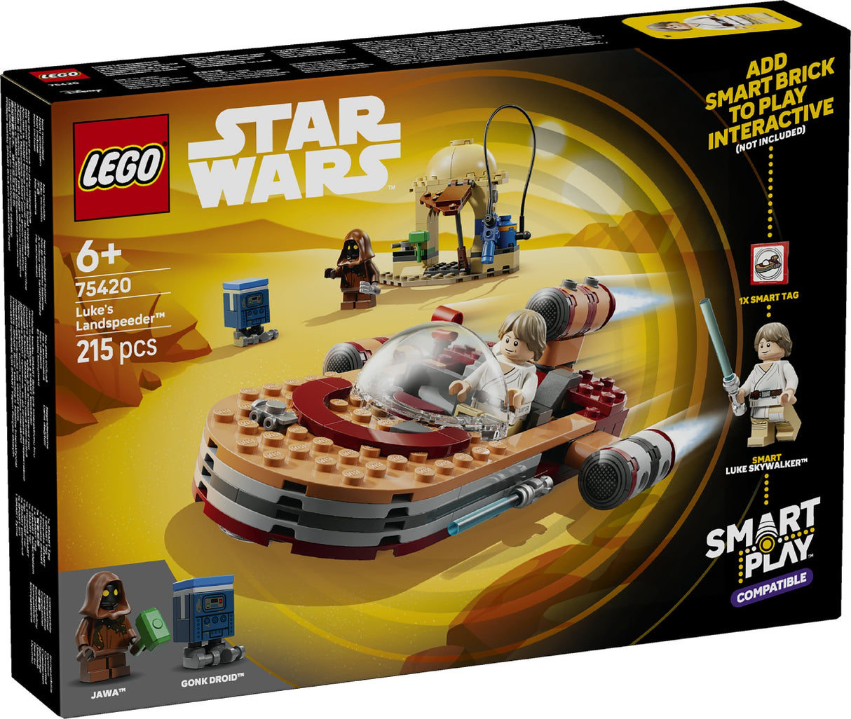 Lego Star Wars Smart Play™: Luke'S Landspeeder™ 75420 Age: 6+