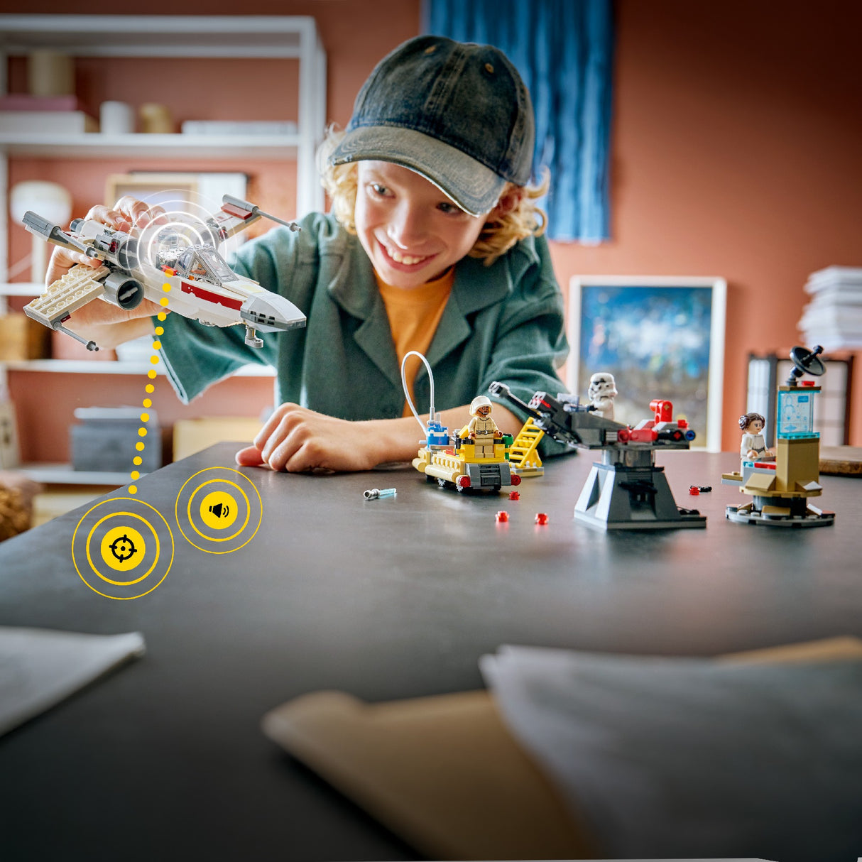 LEGO® Star Wars™ SMART Play™: Luke’s Red Five X-Wing™ 75423 AGE: 6+