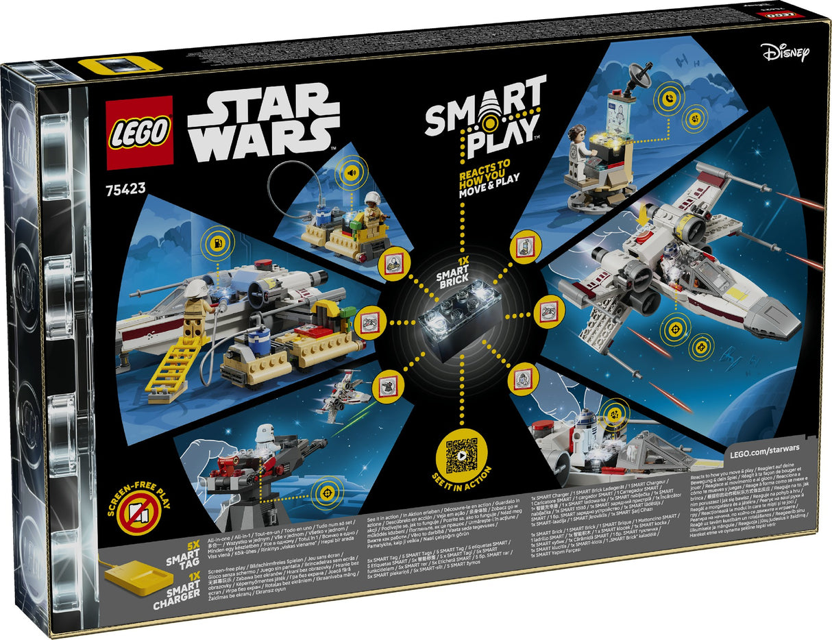 LEGO® Star Wars™ SMART Play™: Luke’s Red Five X-Wing™ 75423 AGE: 6+