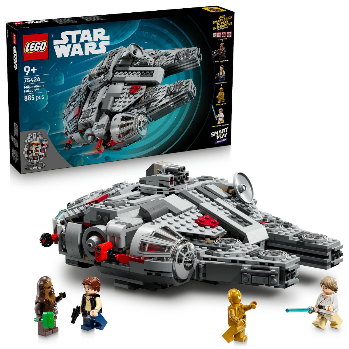 Lego Star Wars Smart Play™: Millennium Falcon™ 75426 Age : 9+