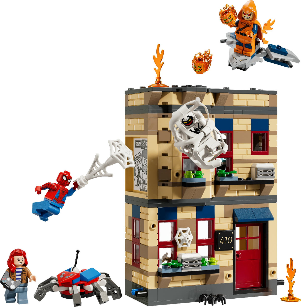 LEGO Super Heroes Marvel Peter Parker’s Apartment 76317 Age: 8+