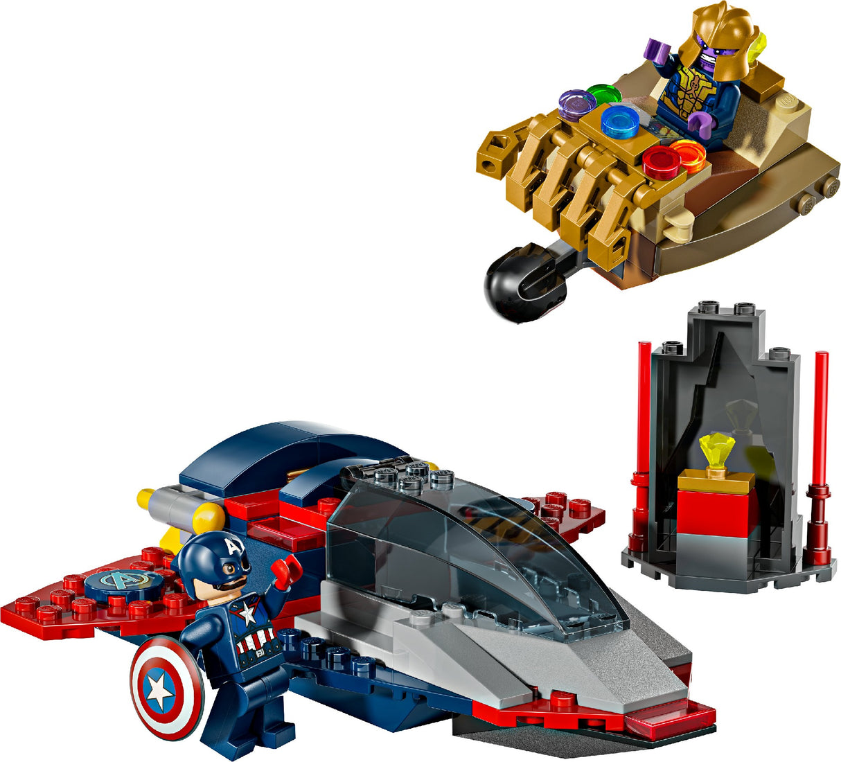 LEGO Super Heroes Marvel Captain America vs. Thanos 76319 Age: 4+