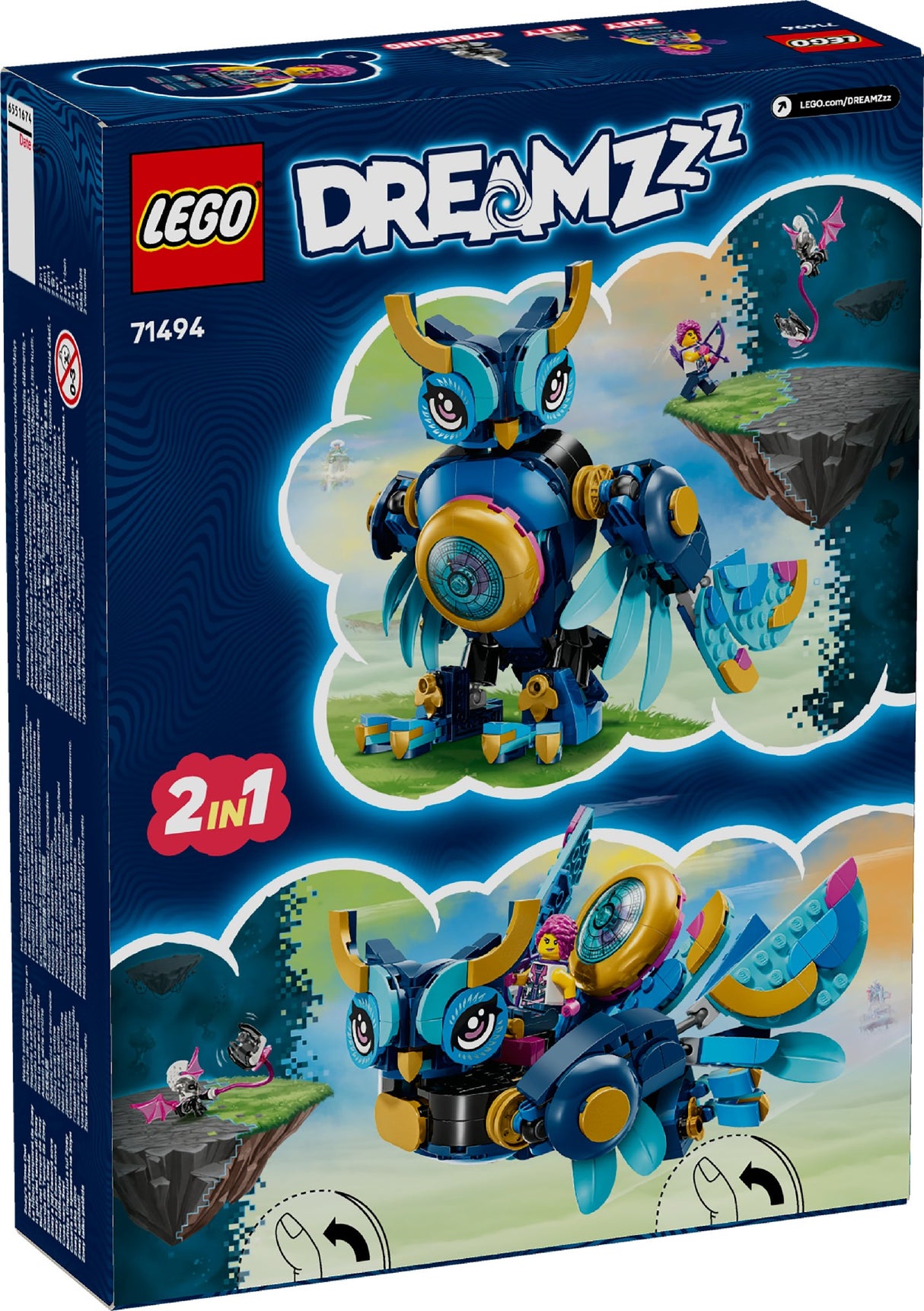 LEGO DREAMZzz Zoey's Time Owl 71494 Age: 8+