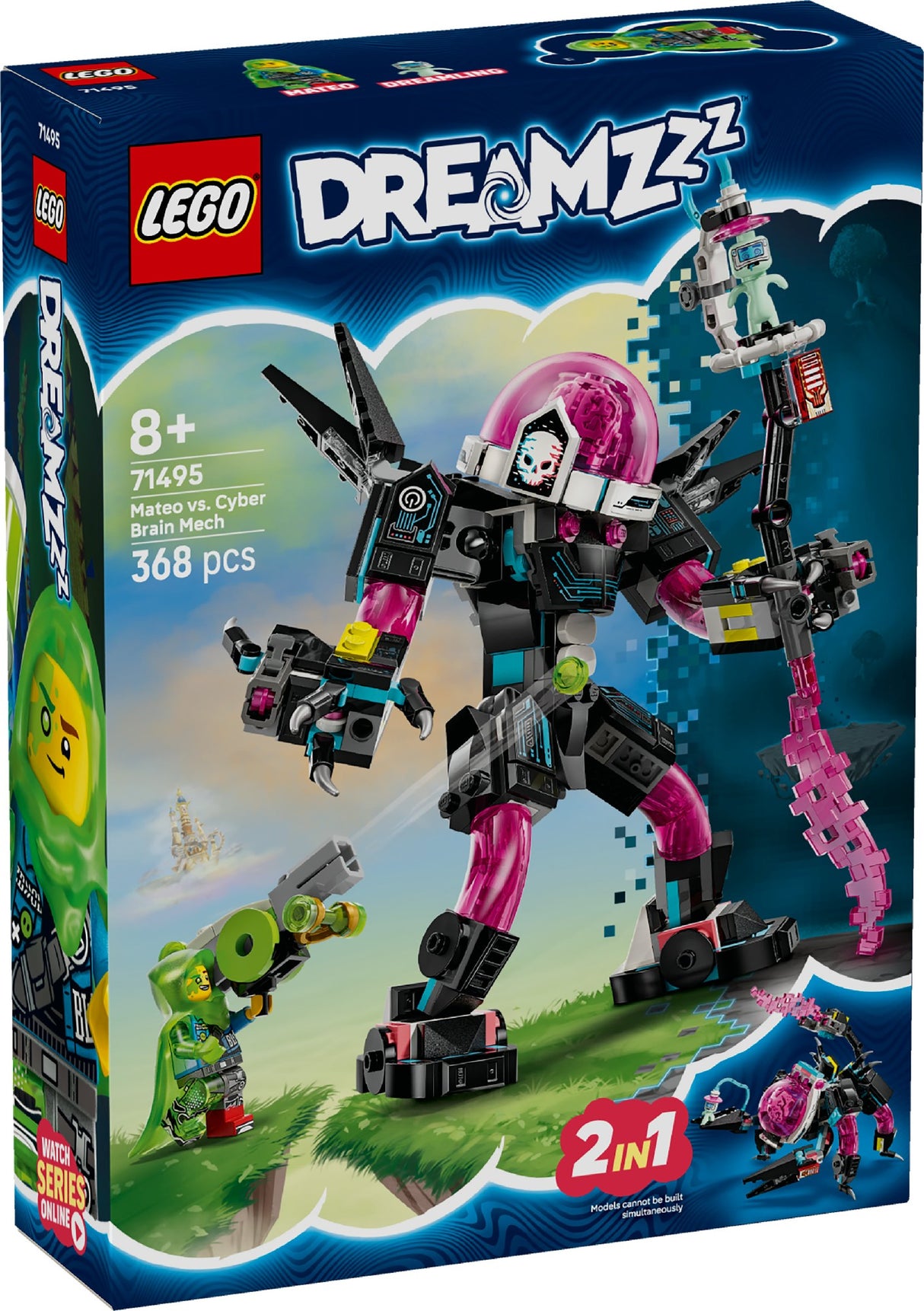 LEGO DREAMZzz Mateo vs. Cyber Brain Mech 71495 Age: 8+