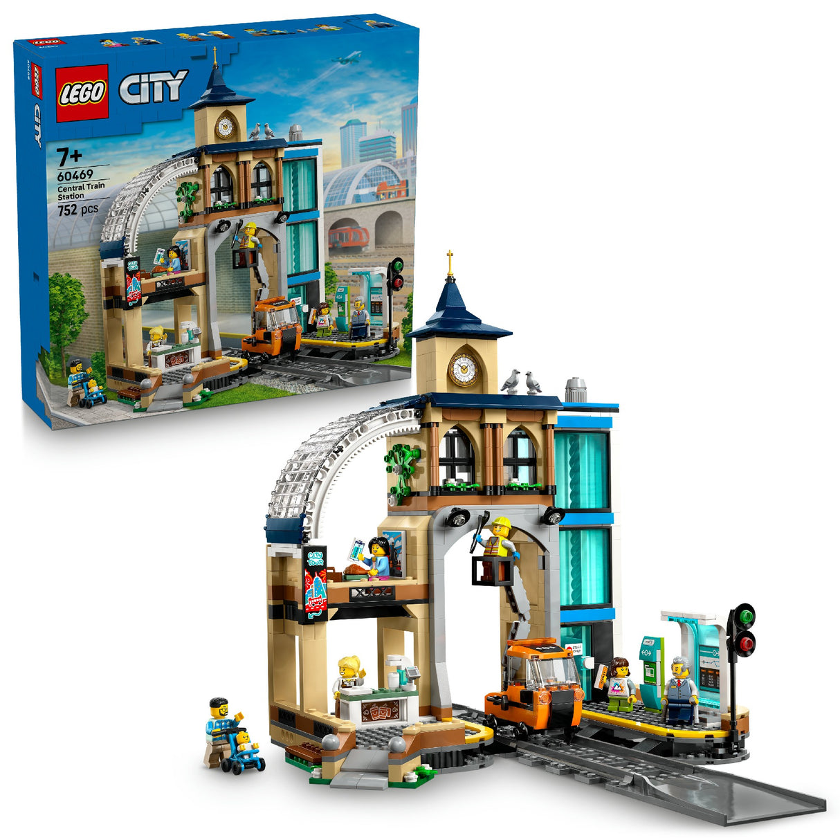 LEGO CITY Central Train Station 60469 Age: 7+