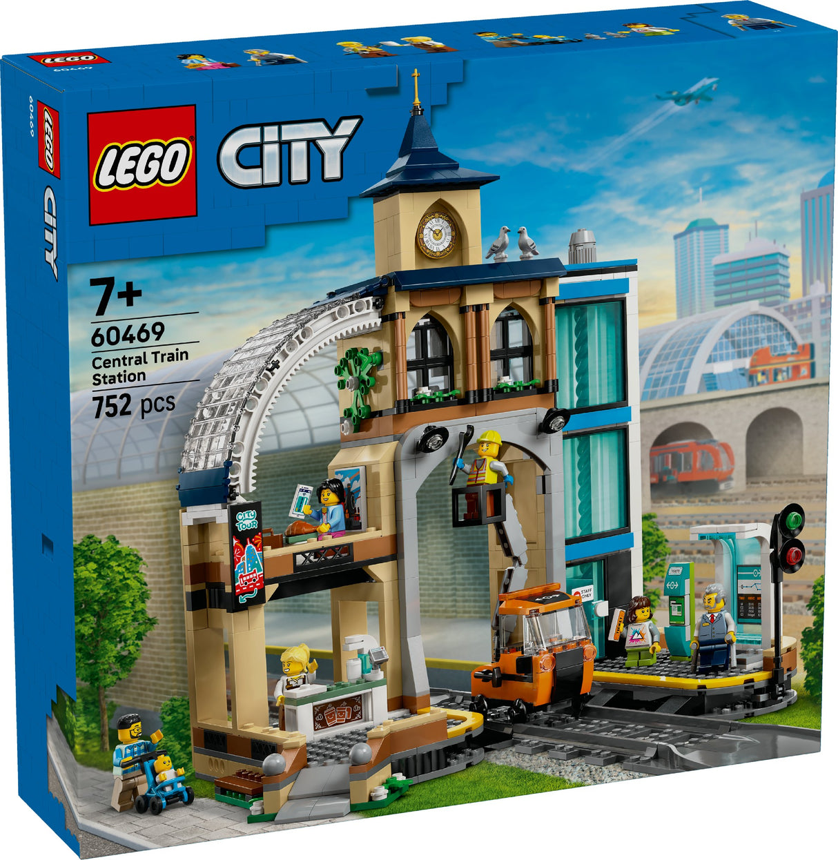 LEGO CITY Central Train Station 60469 Age: 7+