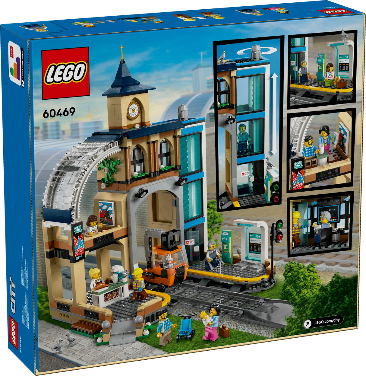 LEGO CITY Central Train Station 60469 Age: 7+