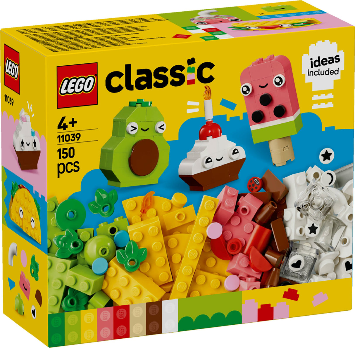 LEGO CLASSIC CREATIVE FOOD FRIENDS 11039 AGE: 4+