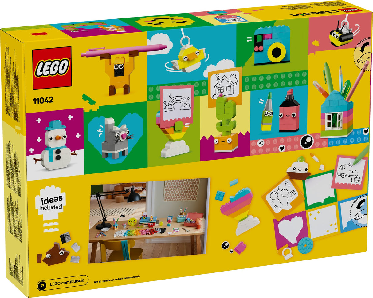 LEGO CLASSIC CREATIVE HAPPY BOX 11042 AGE: 5+
