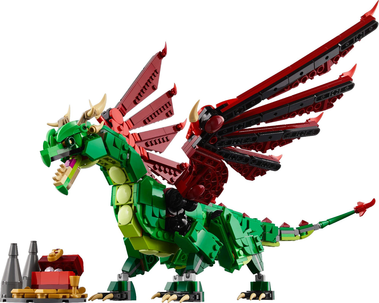 LEGO CREATOR 3-IN-1 MEDIEVAL DRAGON 31161 AGE:9+