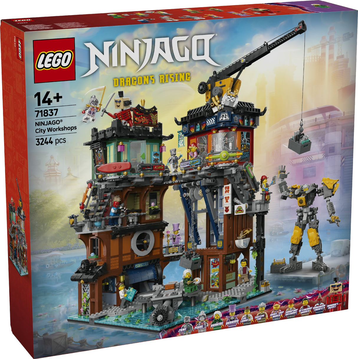 LEGO® NINJAGO® City Workshops Ninja Playset Building Kit 71837 Age: 14+