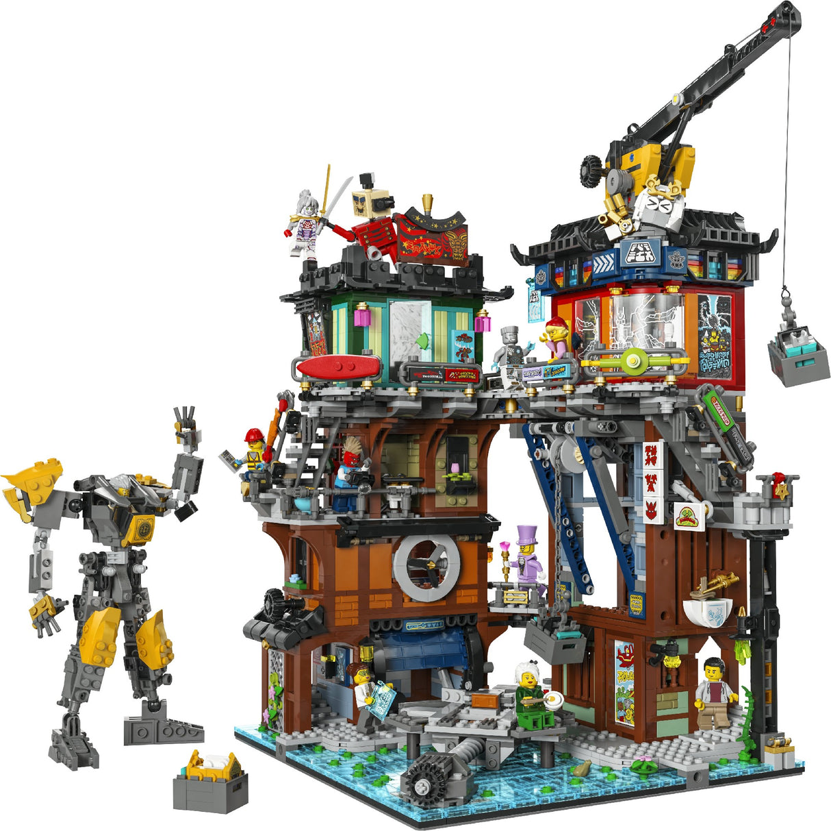 LEGO® NINJAGO® City Workshops Ninja Playset Building Kit 71837 Age: 14+