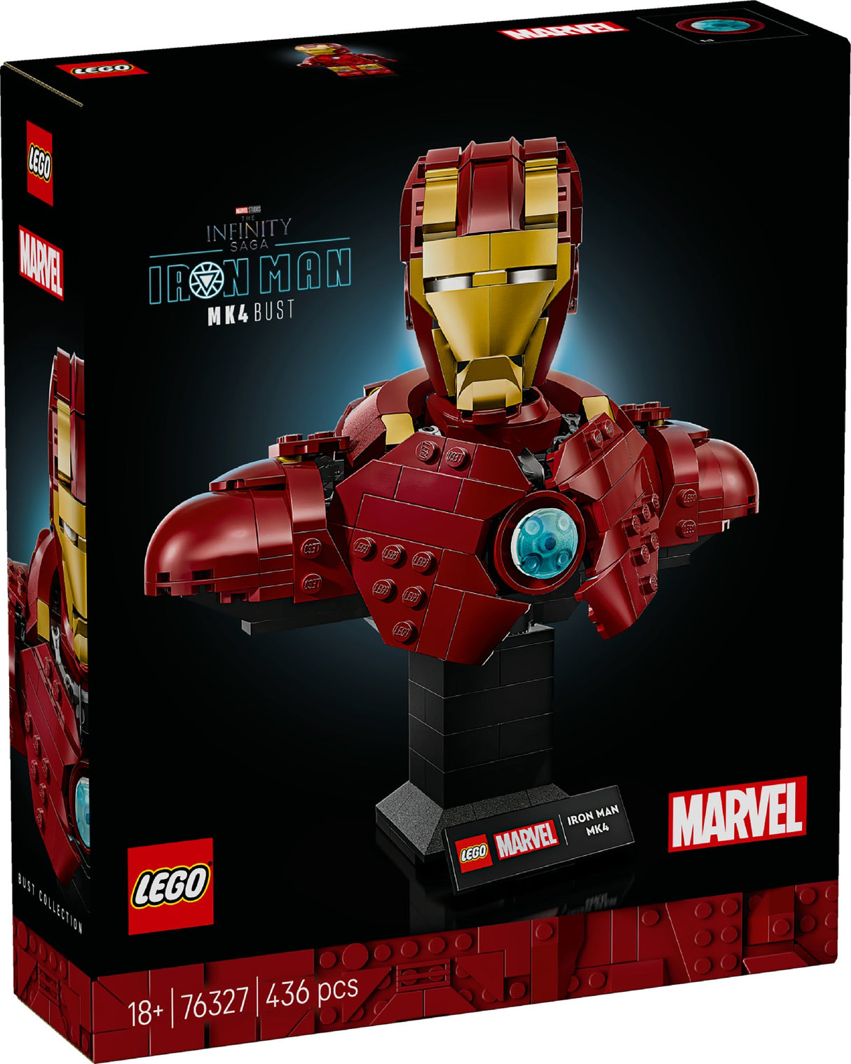 LEGO Super Heroes Marvel Iron Man MK4 Bust 76327 Age: 18+