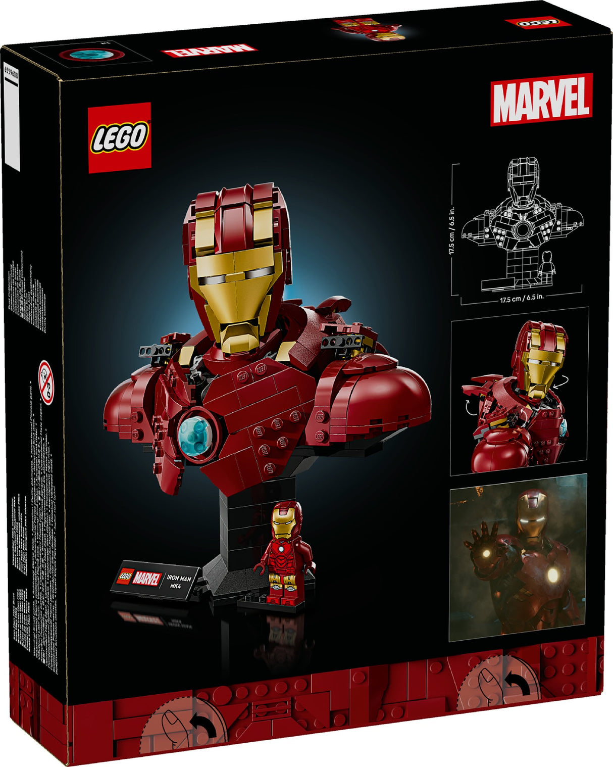 LEGO Super Heroes Marvel Iron Man MK4 Bust 76327 Age: 18+