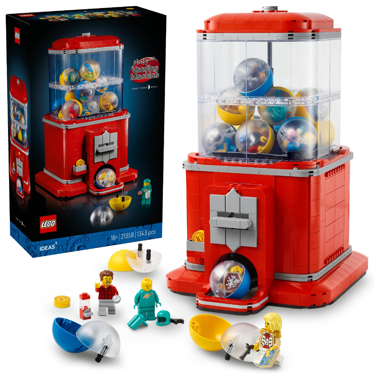 LEGO Ideas Minifigure Vending Machine 21358 Age: 18+