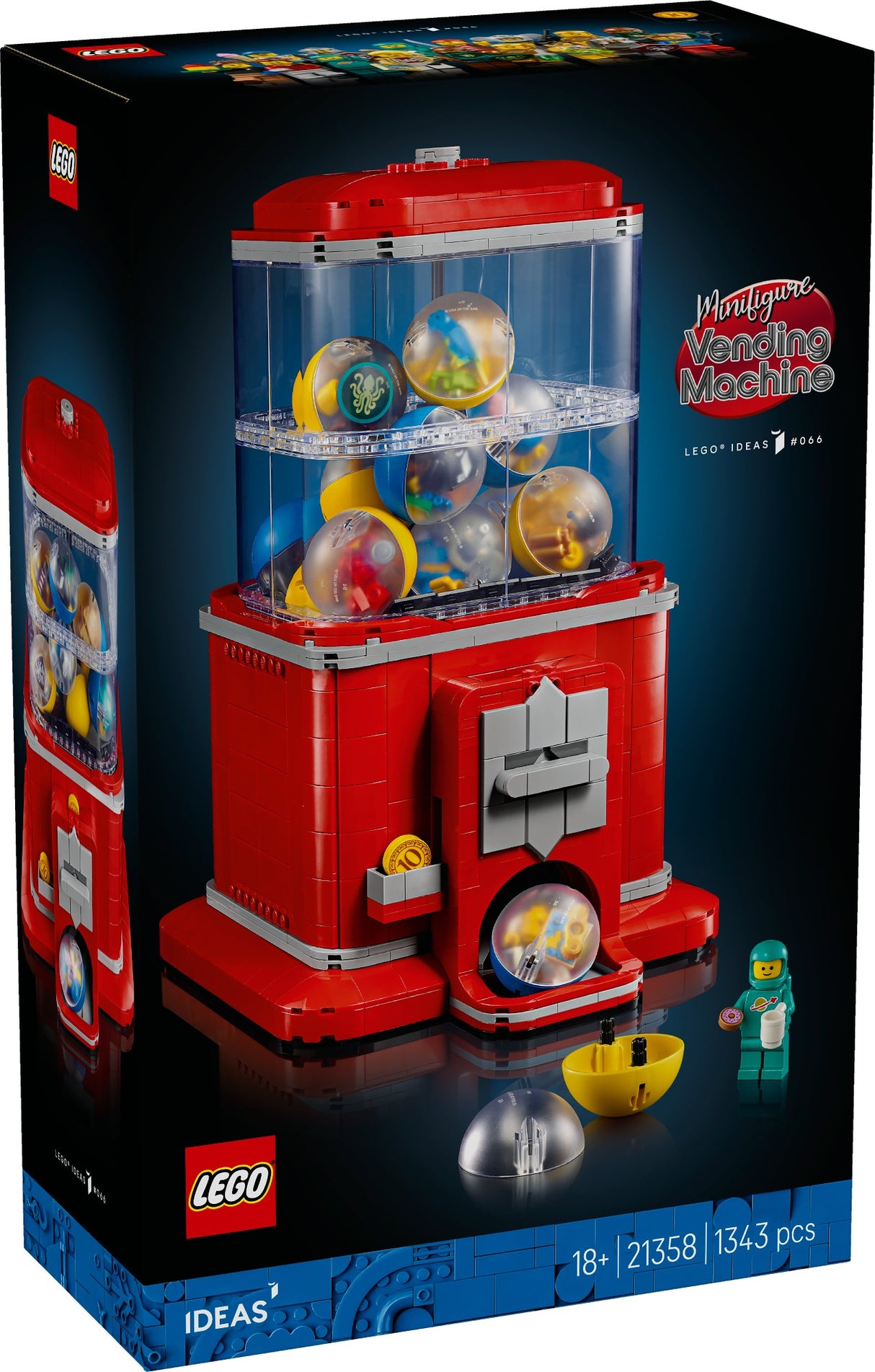 LEGO Ideas Minifigure Vending Machine 21358 Age: 18+