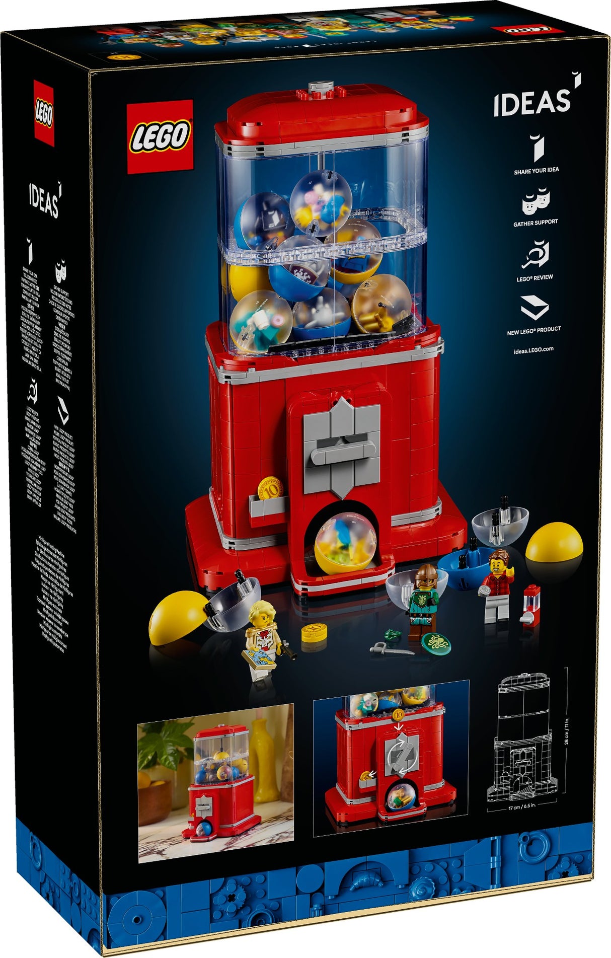 LEGO Ideas Minifigure Vending Machine 21358 Age: 18+