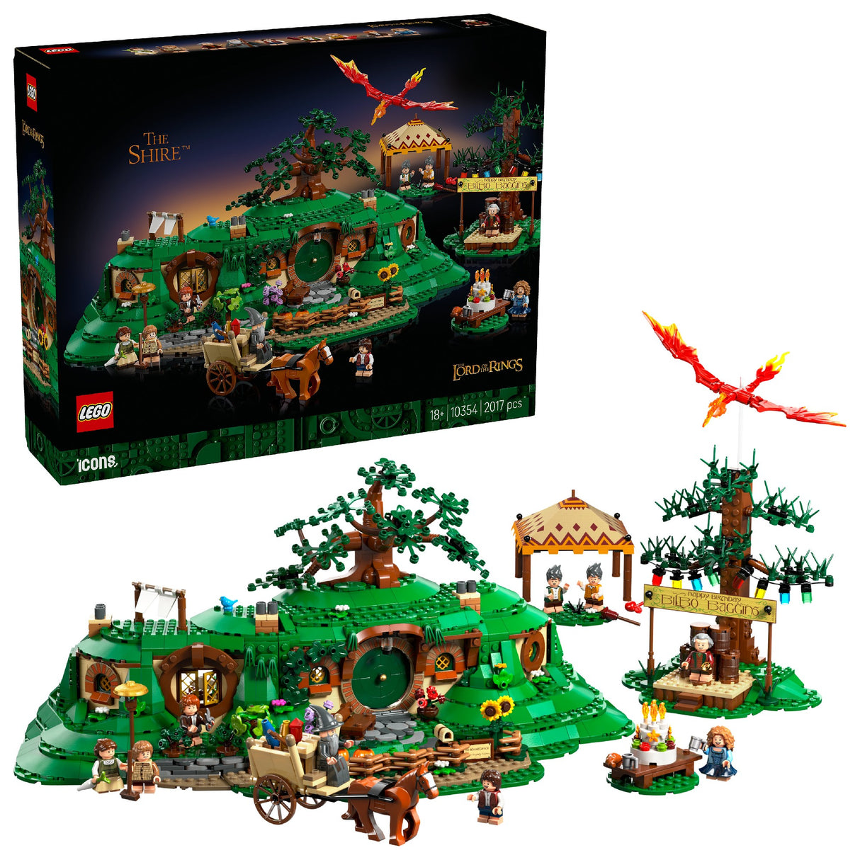 LEGO Icons The Lord of the Rings: The Shire 10354 Age: 18+