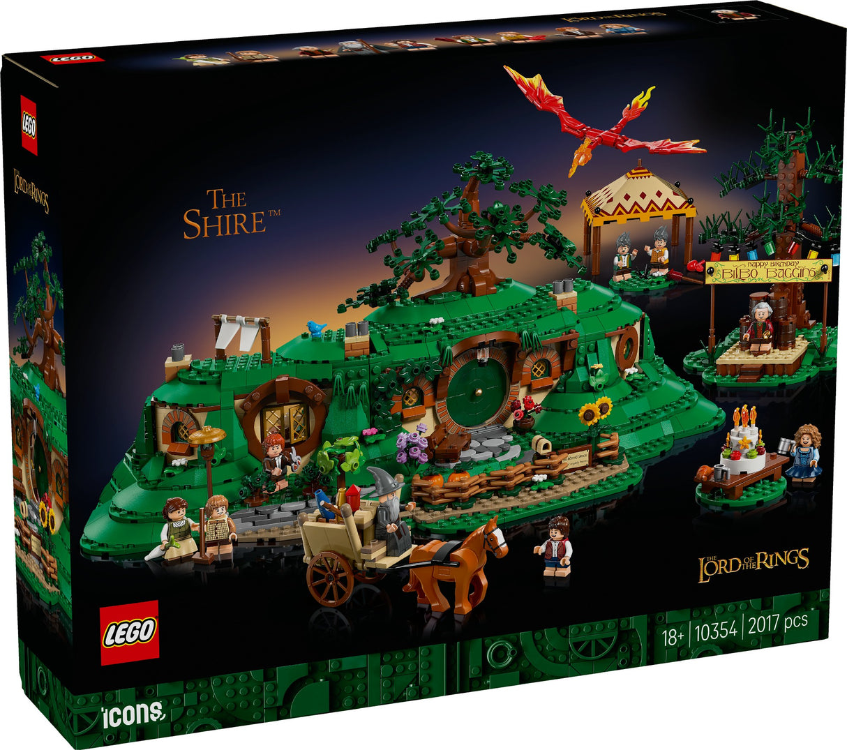 LEGO Icons The Lord of the Rings: The Shire 10354 Age: 18+
